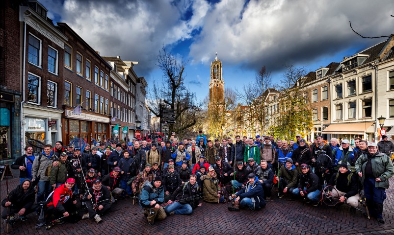 Groot streetfishingevenement in Utrecht